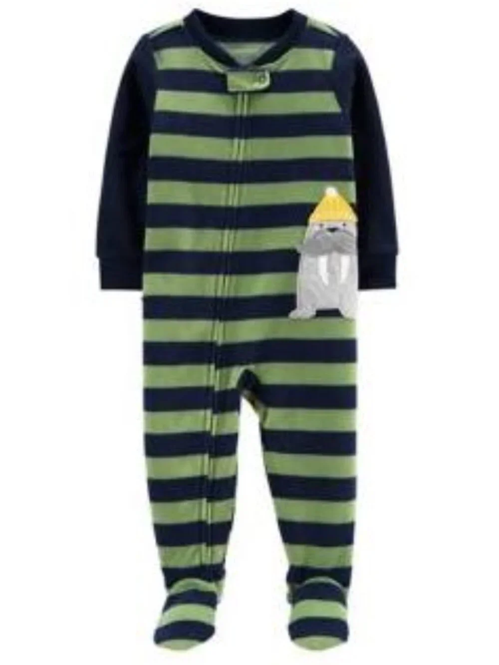 Carter's Infant Boys Fleece Footie Pajamas